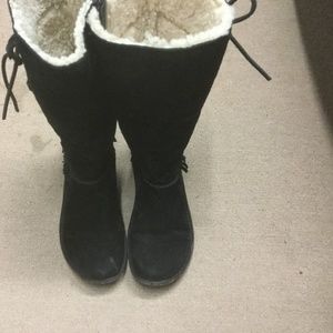 UGGs, size 9, brand new, black suede boots